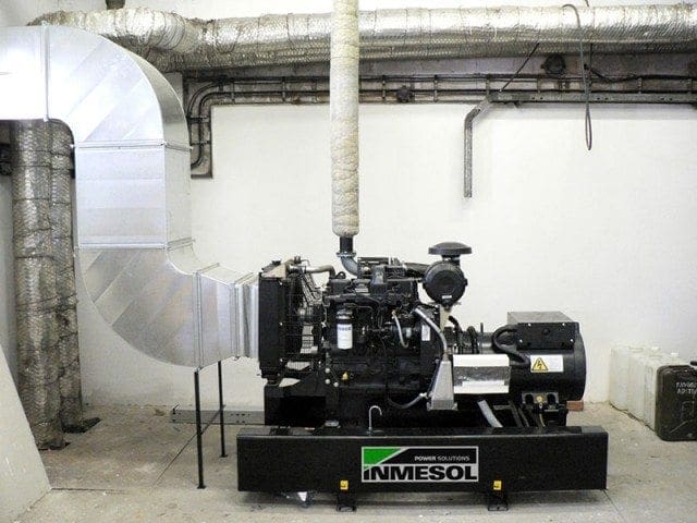 Grupo electrógeno de emergencia