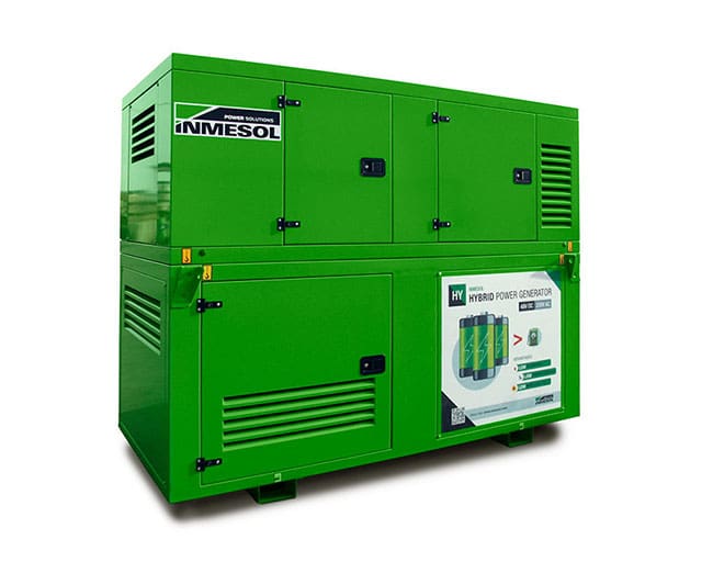 grupo electrógeno Inmesol con sistema híbrido
