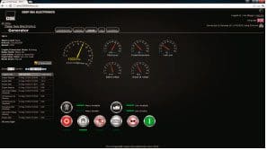 Innovative remote generator sets Control System 5 Visualisation of engine parameters