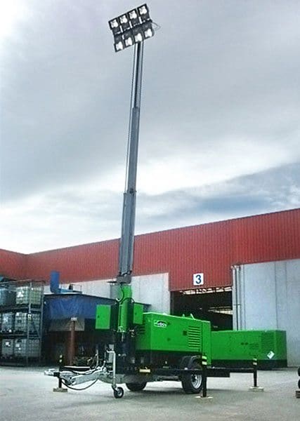new type of LED light tower