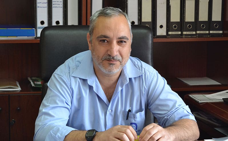 Antonio Rodrigo, responsable del área de Electricidad del departamento de Producción de Inmesol