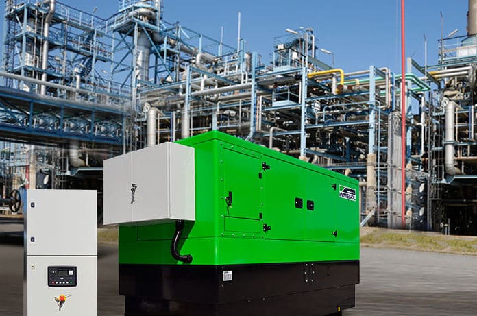 Complete equipment for powering an installation with aluminium conductors.