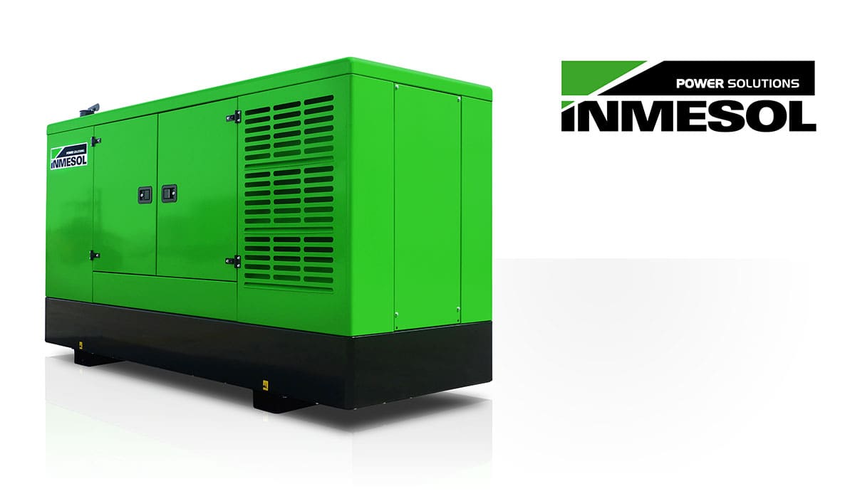 El nuevo modelo de carrocería Inmesol, diseñado para albergar grupos electrógenos de entre 80 kVA y 150 kVA.
