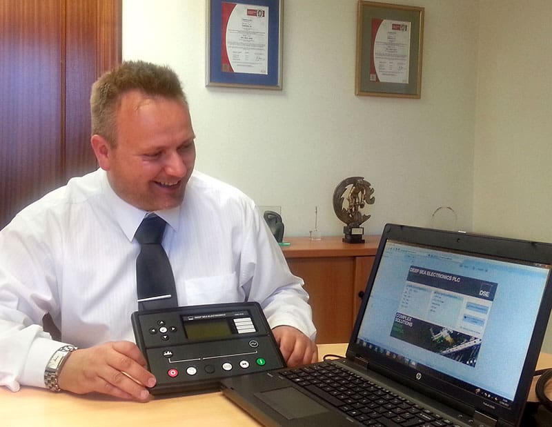 Entrevista a Mark Graham 1 Mark Graham durante su visita a las instalaciones de Inmesol