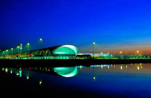 Vista del aeropuerto de Suvarnabhumi *