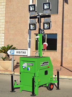 new model of mobile LED Lighting Towers
