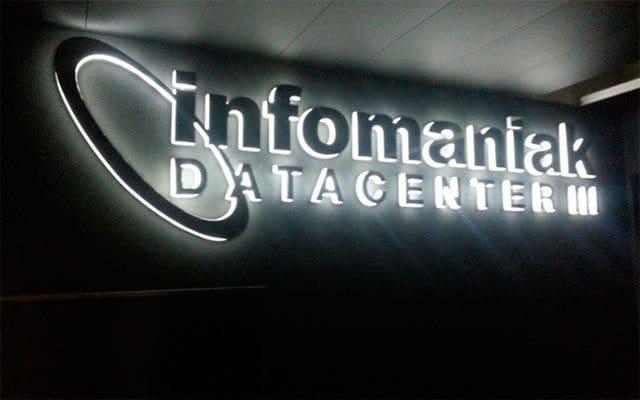 Le centre de données de la société Infomaniak, en Suisse, utilise des groupes électrogènes Inmesol.