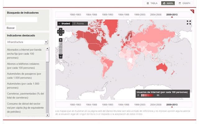 http://datos.bancomundial.org/indicador/IT.NET.USER.P2/countries?display=map