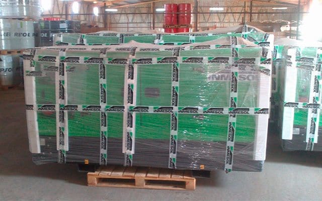 Groupes électrogènes Inmesol en stock dans les installations de NGRC à Luanda (Angola)