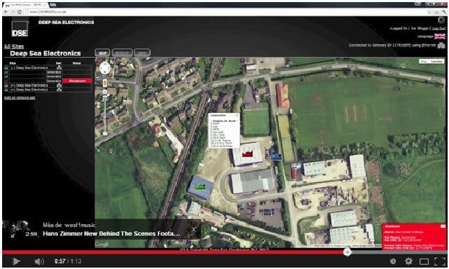 Deep Sea Electronics sur le système