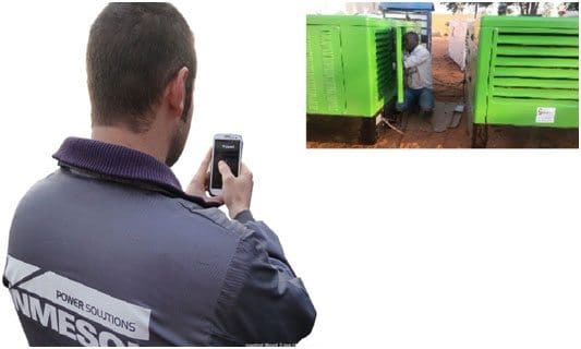 connexion entre l’unité de commande de l’appareil et le dispositif matériel