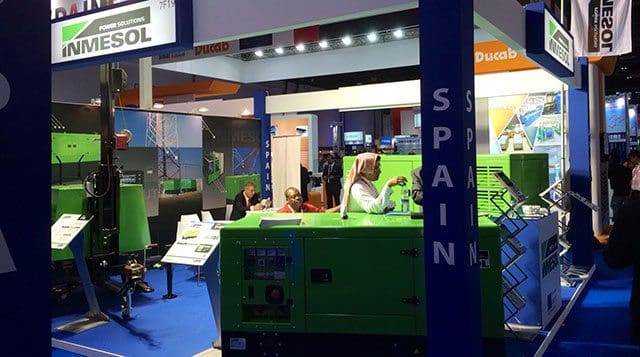 Inmesol’s stand of Middle East Electricity.