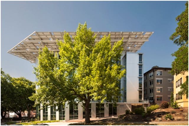 Exterior view of the Bullitt Center