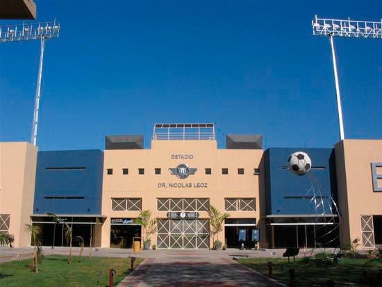 Dr. Nicolás Leoz stadium photo of the entrance from the club's website