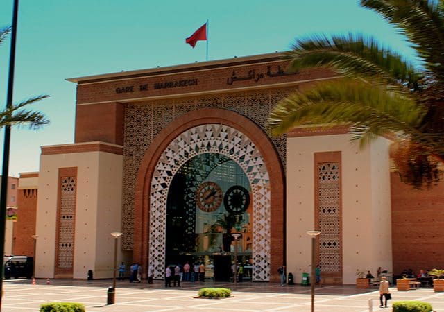 Gare de l’ONCF à Marrakech