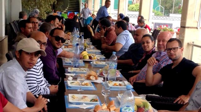 Técnicos de ONCF y de TER