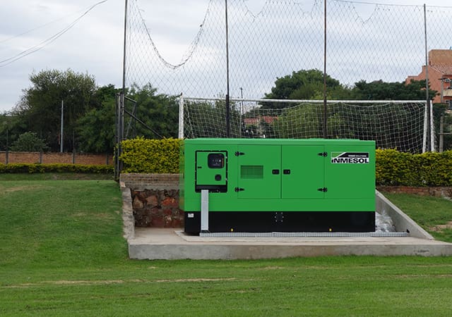 Generator sets installed in ‘Dr. Nicolás Leoz Stadium’