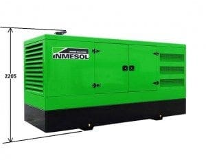 Inmesol mod 300 400 dimensions have been modified being 15mm shorter