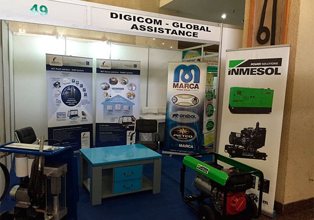 Stand of Global Assistance JMP exhibition área