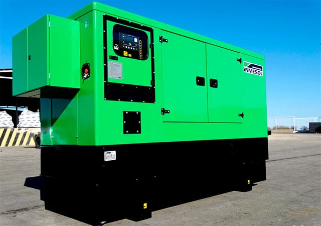 Grupo electrógeno especial para instalaciones de conductores de Aluminio