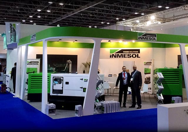 MEE, the world’s biggest energy industry event is coming, and INMESOL will be there 2 Inmesol’s booth at the last Middle East Electricity edition