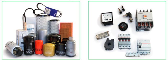 Large stock of accessories