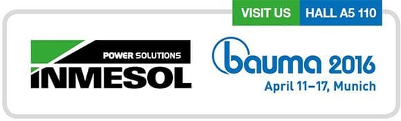 The new INMESOL Rental Range at BAUMA 2016 1 Inmesol Bauma 2016