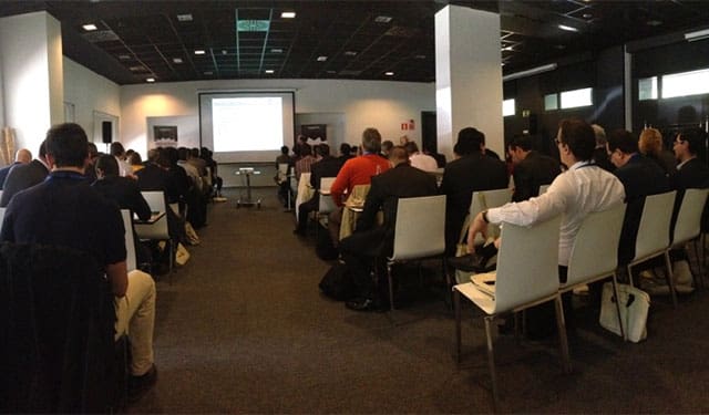 Attendees at one of the program’s talks