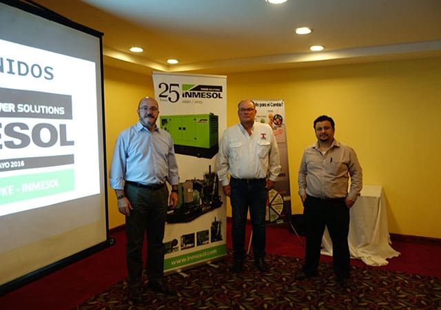Presentation in GUATEMALA 1 INMESOL’s Luis Navarro, Mr. Allan Rasch Topke and Mr. Boris G. de León