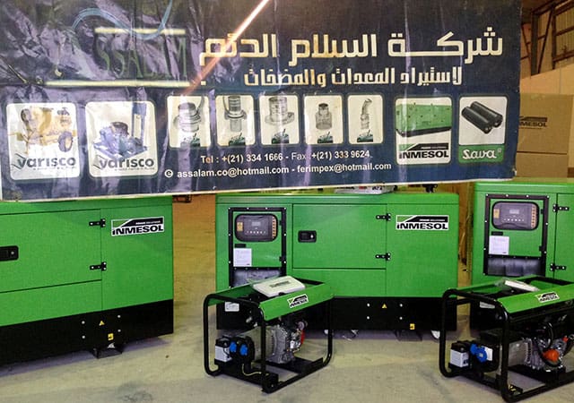 Les groupes electrogènes choisis parmi les produits de fourniture industrielle que distribue Assalam Addaem