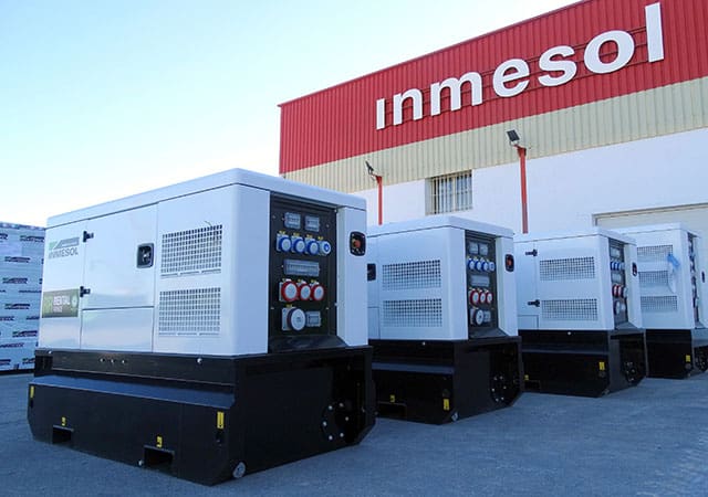 Groupes électrogènes de la Gamme Rental (location) d’INMESOL