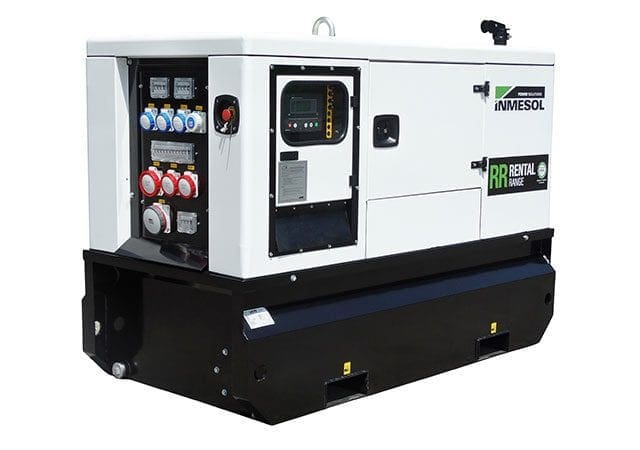 Grupo electrógeno de 30 kVA PRP de la GAMA RENTAL