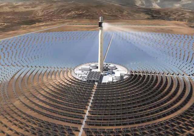 Grupos electrógenos INMESOL en reserva operan en la Termosolar de Ouarzazate 5 FASE Noor 3