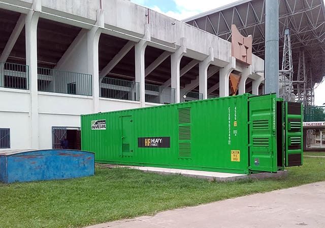 Grupo electrógeno en emergencia INMESOL modelo IP-1135