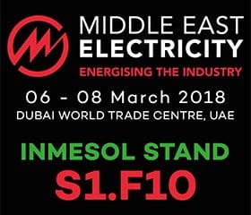 INMESOL at the Middle East Electricity, booth S1.F10