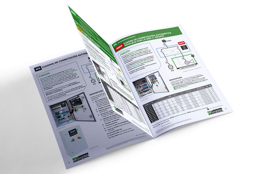 INMESOL'S NEW CATALOGUE of AUTOMATIC and AMF/ATS PANELS for generator sets