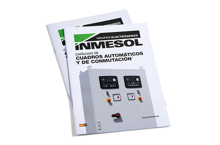 INMESOL's automatic and AMF/ATS panel catalogue