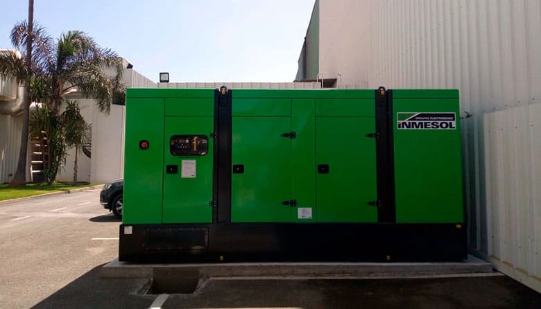 Stand-by generator set at cooper pharma