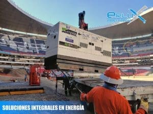 inmesol generator sets azteca stadium mexico