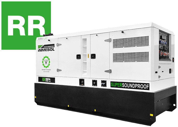 generator sets rental range