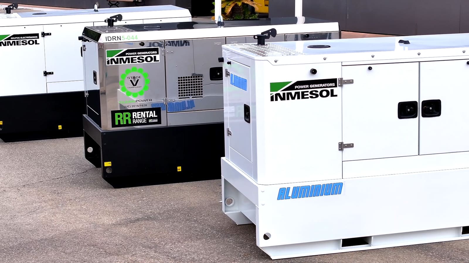 new aluminum canopy for generator sets