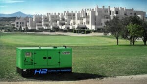 sustainable hybrid generator set inmesol